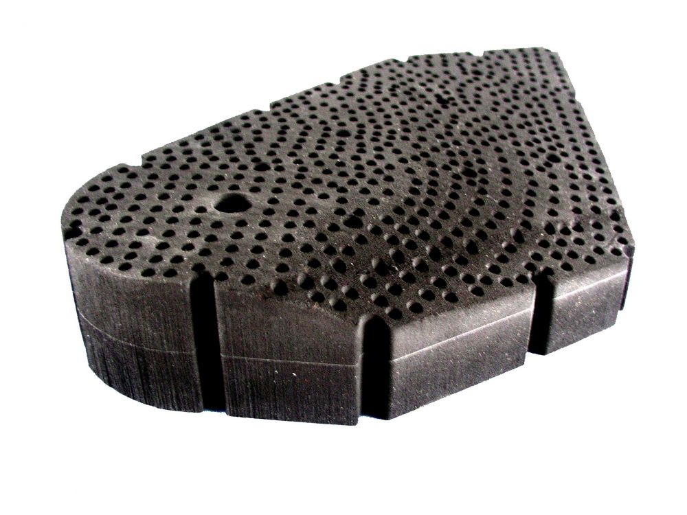 Spezial-Saugplatte mit gewölbter Oberfläche